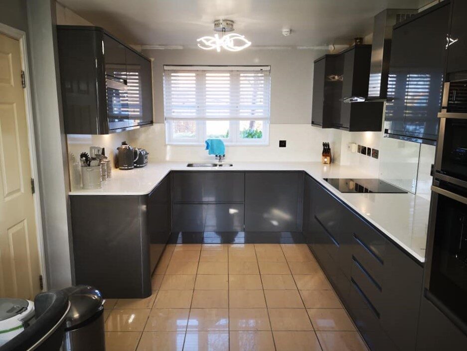 Completed kitchen installation 1