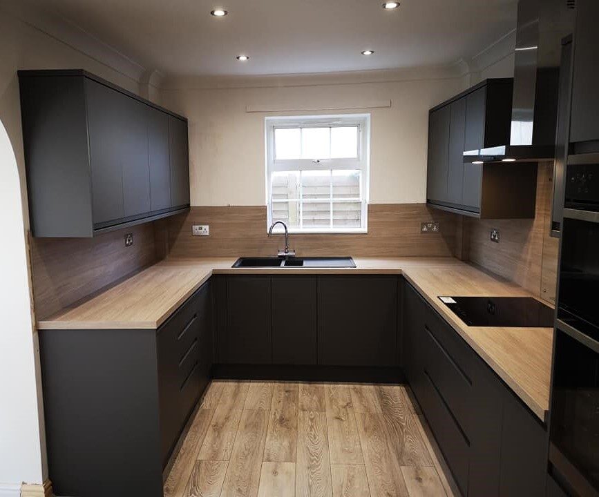 Completed kitchen installation 2